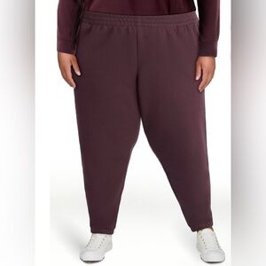Terra & Sky Women's Plus Fleece Jogger Sweatpants Size 0X-4X NWT